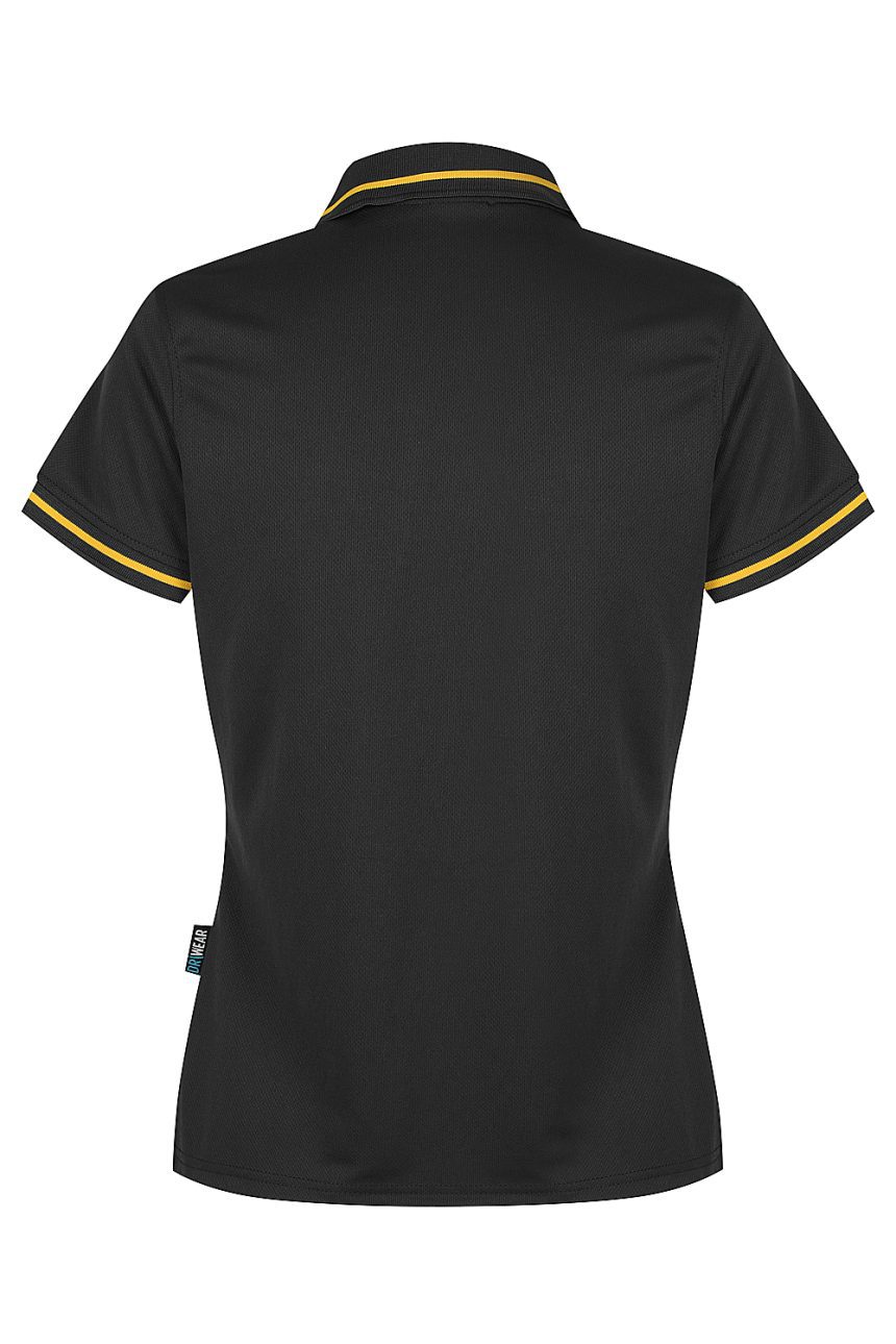 Back view of  COTTESLOE LADY POLOS - W2319 - AUSSIE PACIFIC sold by Ideal Workwear www.Idealworkwear.com.au