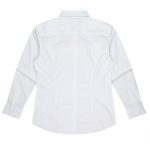 Back view of  IdealWOOD LADY SHIRT LONG SLEEVE - W2910L -  sold by Ideal Workwear www.Idealworkwear.com.au