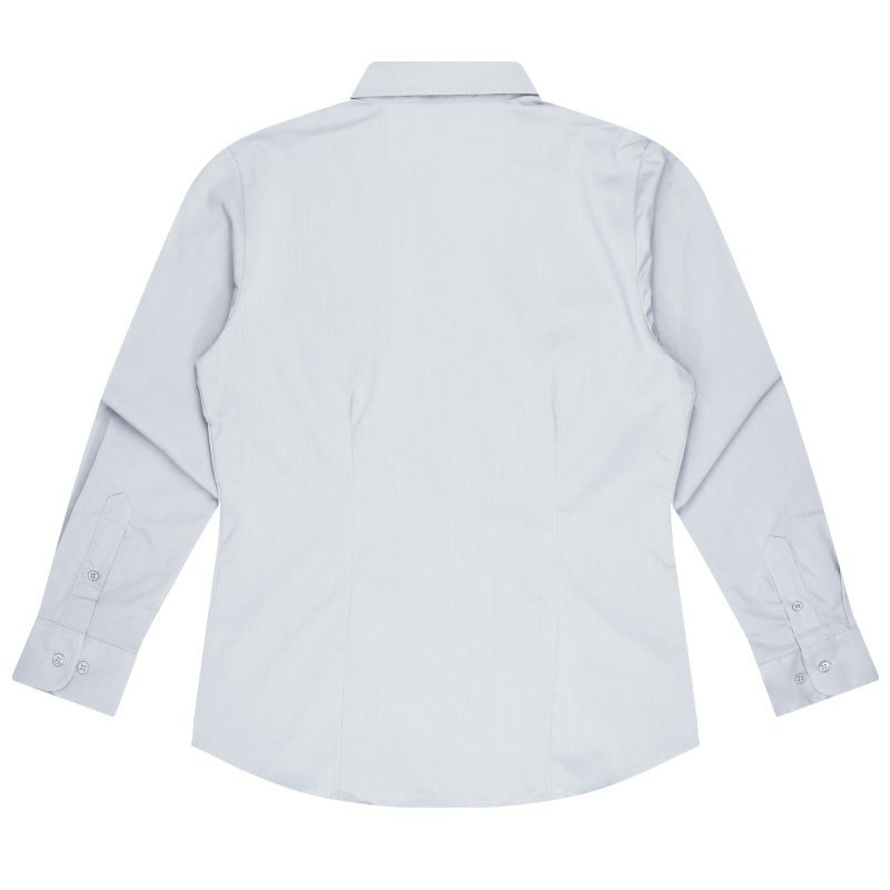 Back view of  MOSMAN LADY SHIRT LONG SLEEVE - W2903L -  sold by Ideal Workwear www.Idealworkwear.com.au