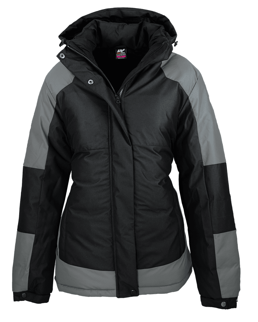 Front View of IdealTON LADY JACKETS - W2517 -  sold by Ideal Workwear www.Idealworkwear.com.au