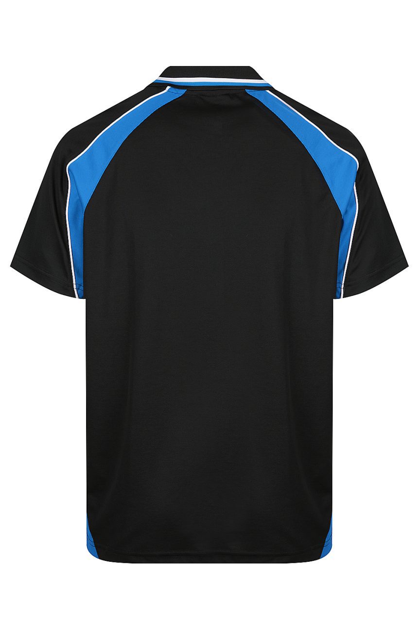 Back view of  PANORAMA MENS POLOS - W1309 - AUSSIE PACIFIC sold by Ideal Workwear www.Idealworkwear.com.au