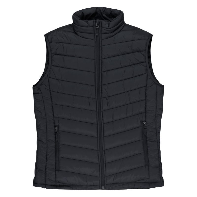 Front View of SNOWY MENS VESTS - W1523 - AUSSIE PACIFIC sold by Ideal Workwear www.Idealworkwear.com.au