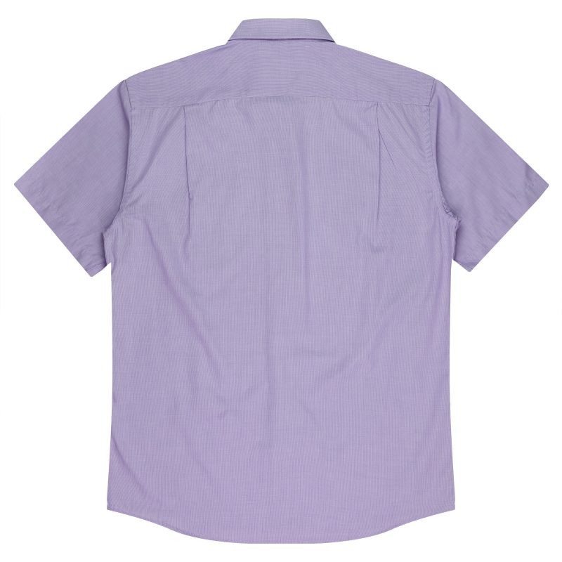 Back view of  GRANGE MENS SHIRT SHORT SLEEVE - W1902S -  sold by Ideal Workwear www.Idealworkwear.com.au