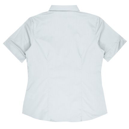 Back view of  MOSMAN LADY SHIRT SHORT SLEEVE - W2903S -  sold by Ideal Workwear www.Idealworkwear.com.au