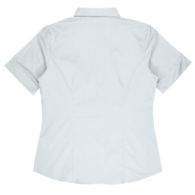 Back view of  MOSMAN LADY SHIRT SHORT SLEEVE - W2903S -  sold by Ideal Workwear www.Idealworkwear.com.au