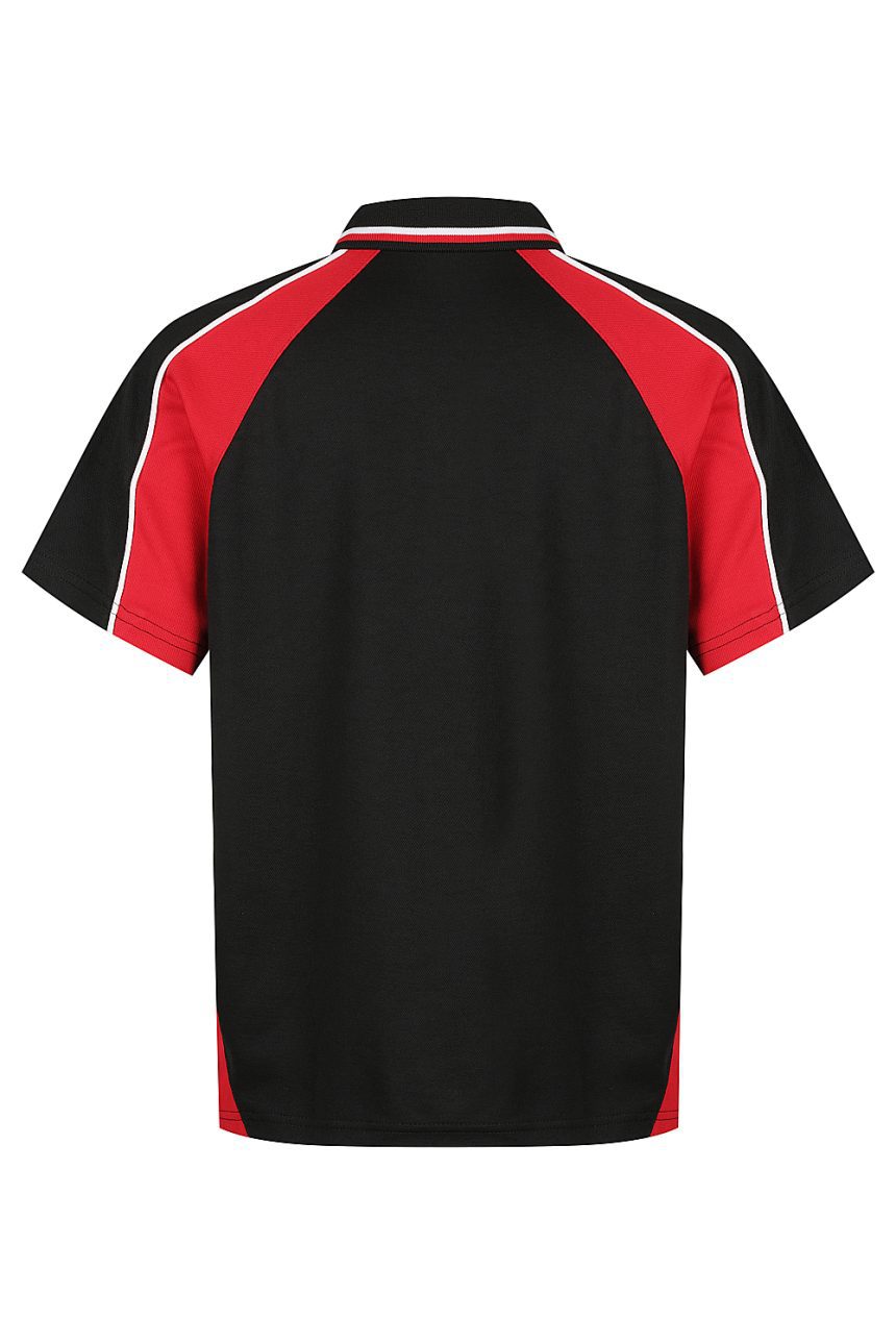 Back view of  PANORAMA KIDS POLOS - W3309 -  sold by Ideal Workwear www.Idealworkwear.com.au