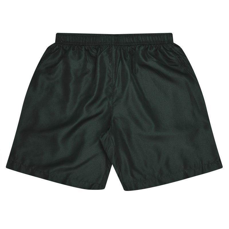 Front View of PONGEE SHORT KIDS SHORTS - W3602 -  sold by Ideal Workwear www.Idealworkwear.com.au