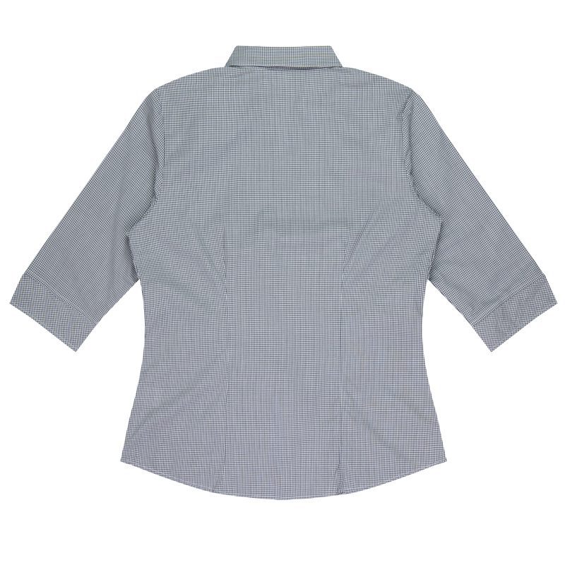 Back view of  TOORAK LADY SHIRT 3/4 SLEEVE - W2901T -  sold by Ideal Workwear www.Idealworkwear.com.au