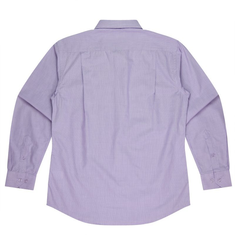 Back view of  GRANGE MENS SHIRT LONG SLEEVE - W1902L -  sold by Ideal Workwear www.Idealworkwear.com.au