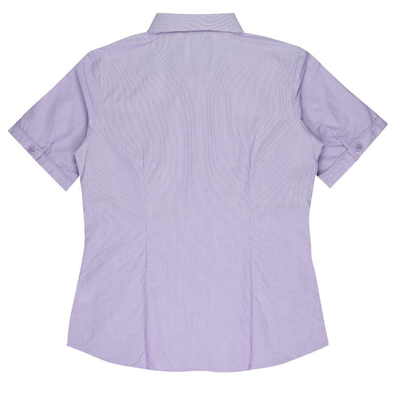 Back view of  GRANGE LADY SHIRT SHORT SLEEVE - W2902S -  sold by Ideal Workwear www.Idealworkwear.com.au