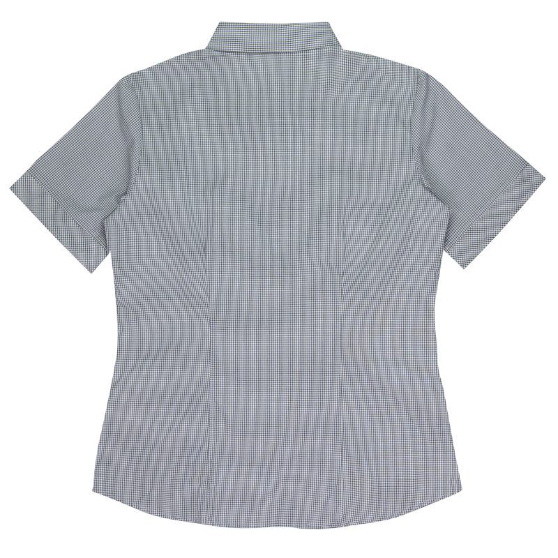 Back view of  TOORAK LADY SHIRT SHORT SLEEVE - W2901S -  sold by Ideal Workwear www.Idealworkwear.com.au