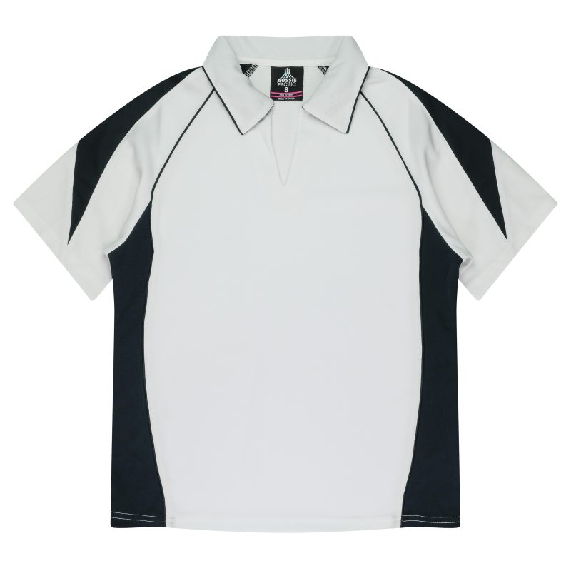 Front View of PREMIER LADY POLOS - W2301 -  sold by Ideal Workwear www.Idealworkwear.com.au