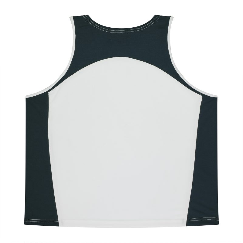 Back view of  PREMIER MENS SINGLETS - W1101 -  sold by Ideal Workwear www.Idealworkwear.com.au