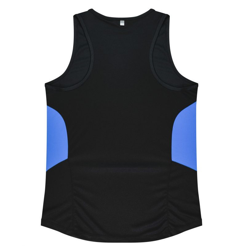 Back view of  TASMAN LADY SINGLETS - W2111 - AUSSIE PACIFIC sold by Ideal Workwear www.Idealworkwear.com.au