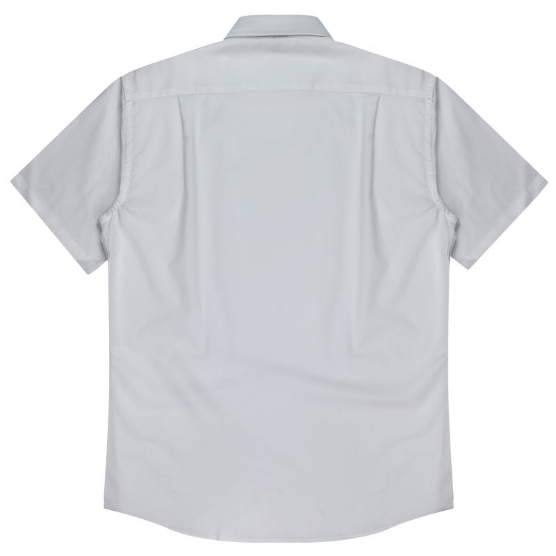 Back view of  IdealWOOD MENS SHIRT SHORT SLEEVE - W1910S -  sold by Ideal Workwear www.Idealworkwear.com.au