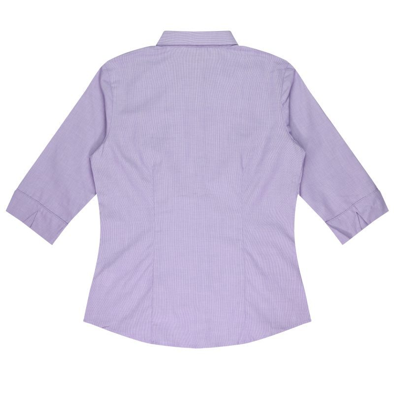 Back view of  GRANGE LADY SHIRT 3/4 SLEEVE - W2902T -  sold by Ideal Workwear www.Idealworkwear.com.au