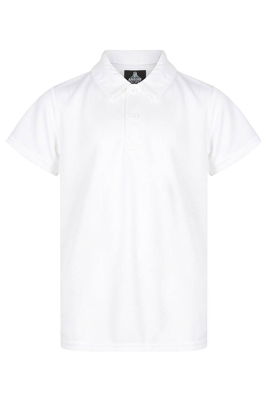 Front View of BOTANY KIDS POLOS - W3307 -  sold by Ideal Workwear www.Idealworkwear.com.au