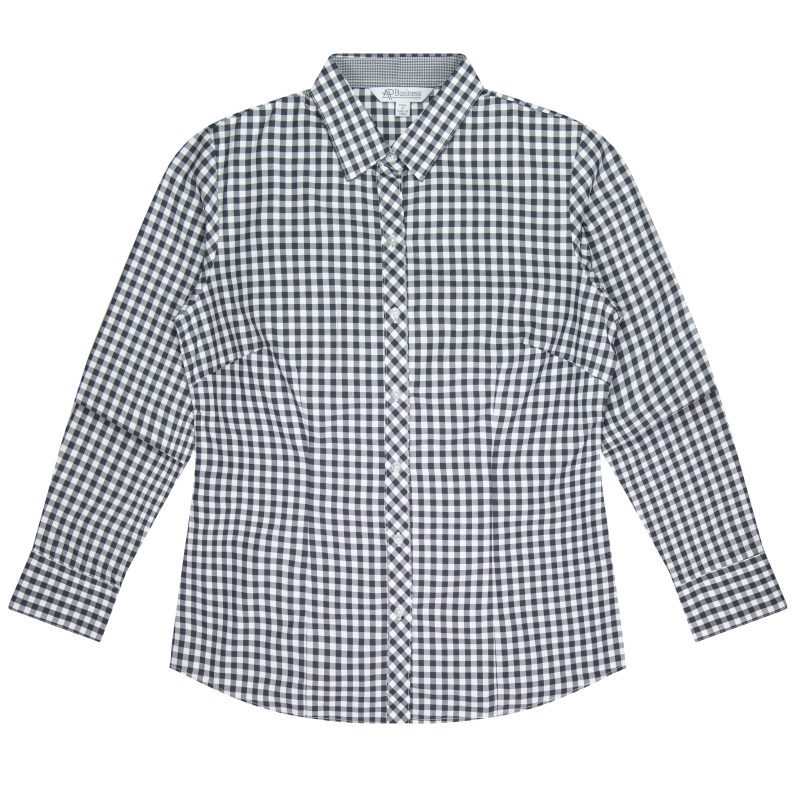 Front View of BRIGHTON LADY SHIRT LONG SLEEVE - W2909L -  sold by Ideal Workwear www.Idealworkwear.com.au