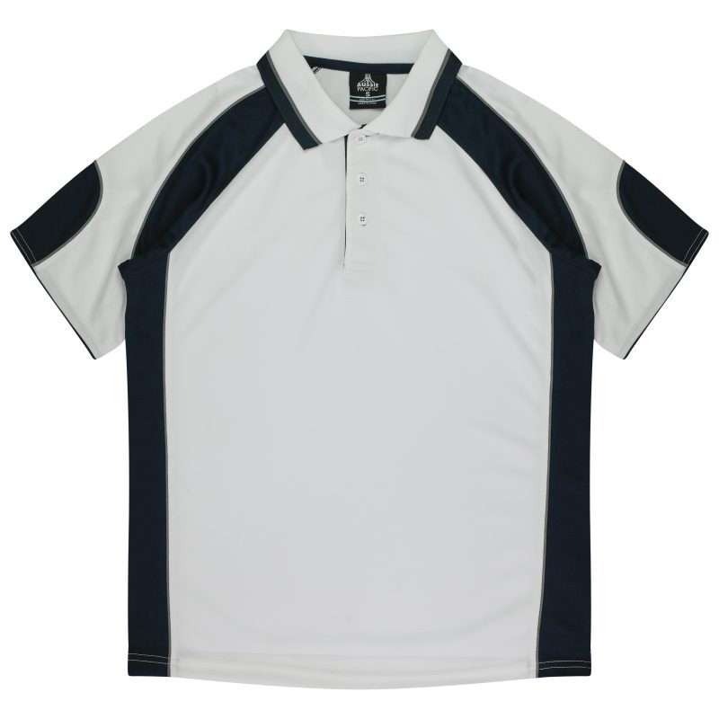 Front View of MURRAY KIDS POLOS - W3300 -  sold by Ideal Workwear www.Idealworkwear.com.au