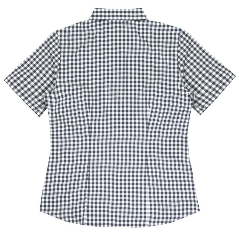 Back view of  BRIGHTON LADY SHIRT SHORT SLEEVE - W2909S -  sold by Ideal Workwear www.Idealworkwear.com.au