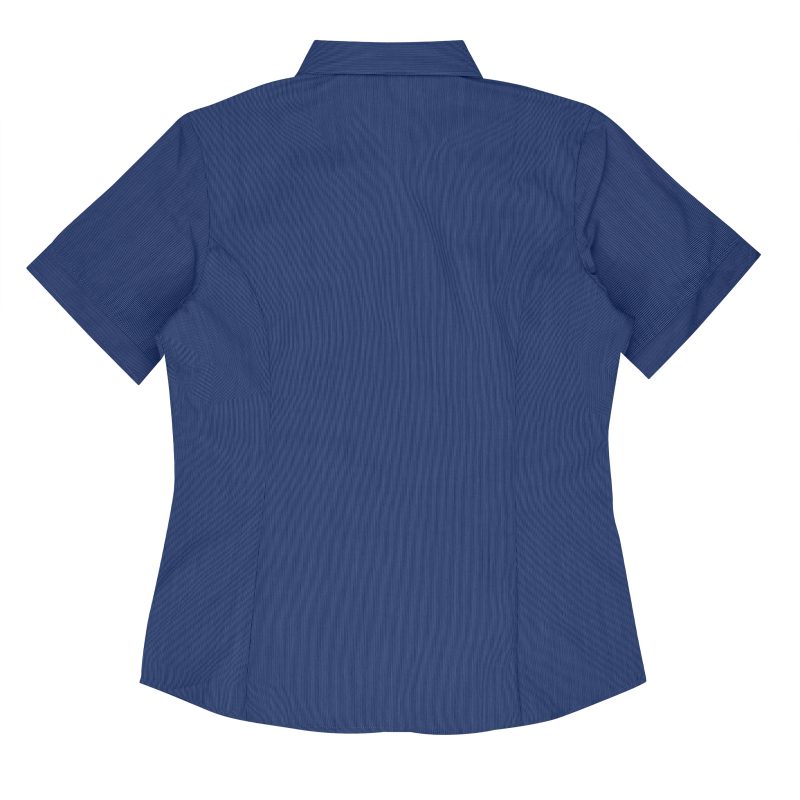 Back view of  BELAIR LADY SHIRT SHORT SLEEVE - W2905S -  sold by Ideal Workwear www.Idealworkwear.com.au