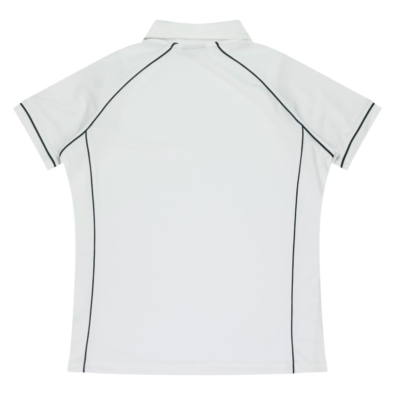 Back view of  ENDEAVOUR LADY POLOS - W2310 - AUSSIE PACIFIC sold by Ideal Workwear www.Idealworkwear.com.au