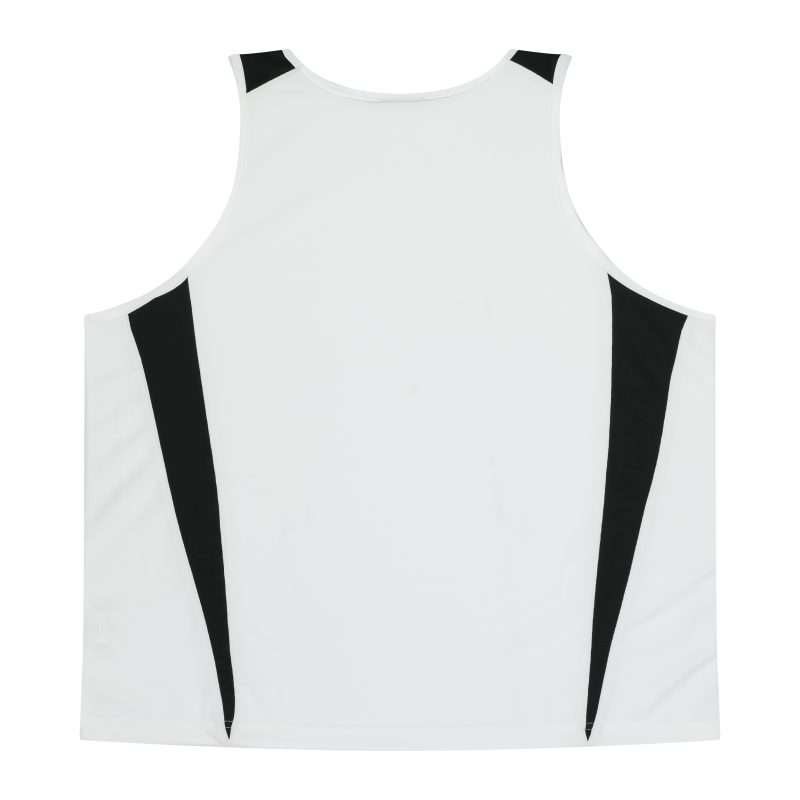 Back view of  EUREKA MENS SINGLETS - W1104 -  sold by Ideal Workwear www.Idealworkwear.com.au