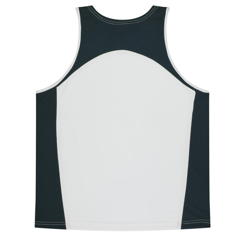 Back view of  PREMIER KIDS SINGLETS - W3101 - AUSSIE PACIFIC sold by Ideal Workwear www.Idealworkwear.com.au