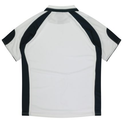 Back view of  MURRAY MENS POLOS - W1300 -  sold by Ideal Workwear www.Idealworkwear.com.au