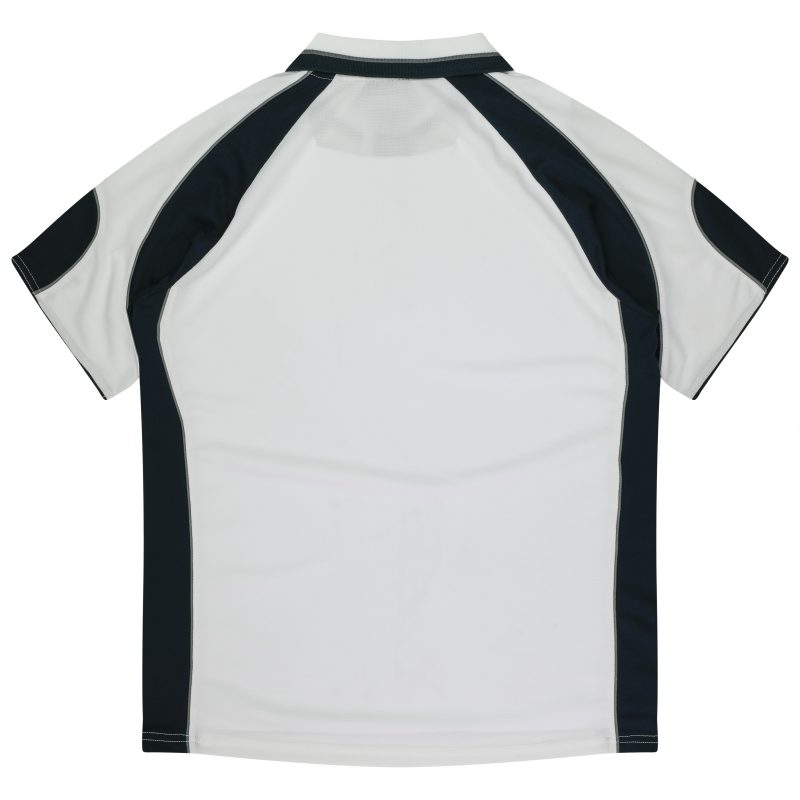Back view of  MURRAY MENS POLOS - W1300 -  sold by Ideal Workwear www.Idealworkwear.com.au