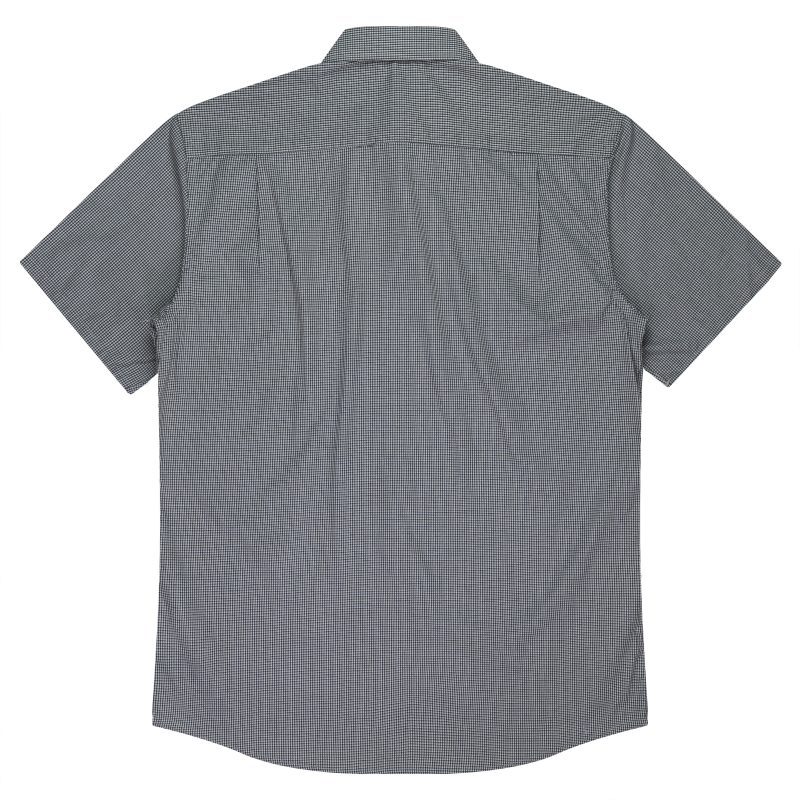 Back view of  TOORAK MENS SHIRT SHORT SLEEVE - W1901S -  sold by Ideal Workwear www.Idealworkwear.com.au