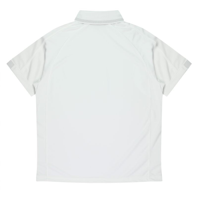 Back view of  FLINDERS MENS POLOS - W1308 -  sold by Ideal Workwear www.Idealworkwear.com.au