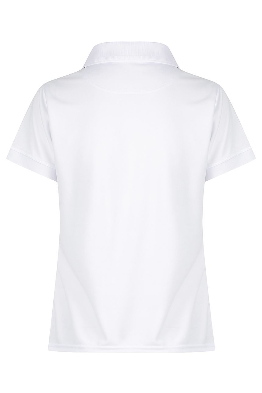 Back view of  LACHLAN LADY POLOS - W2314 -  sold by Ideal Workwear www.Idealworkwear.com.au