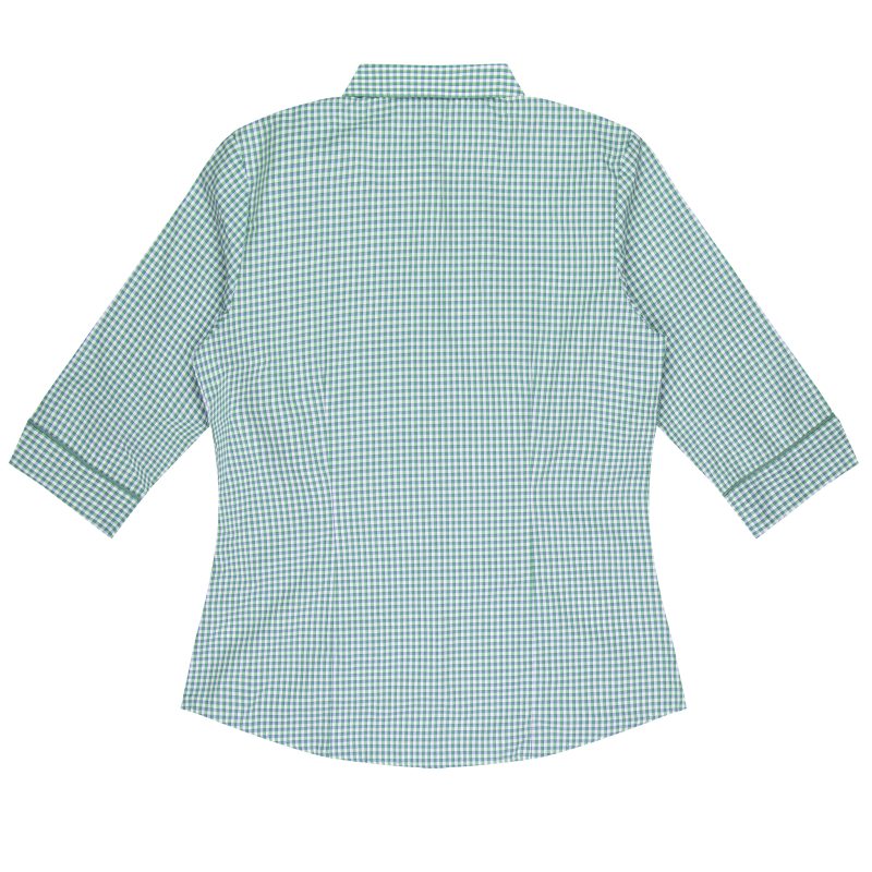 Back view of  EPSOM LADY SHIRT 3/4 SLEEVE - W2907T -  sold by Ideal Workwear www.Idealworkwear.com.au
