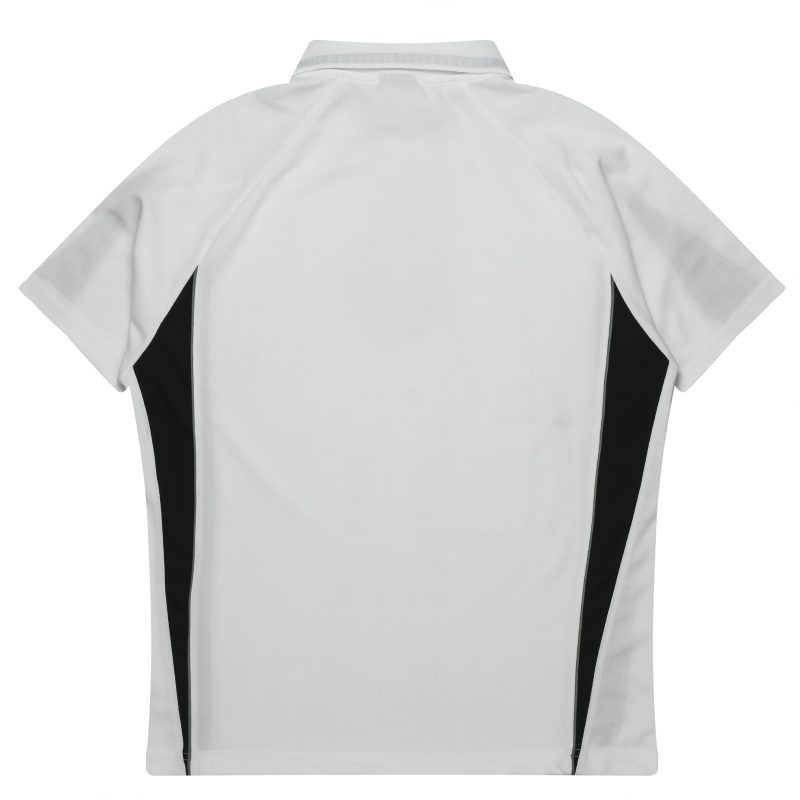 Back view of  EUREKA KIDS POLOS - W3304 -  sold by Ideal Workwear www.Idealworkwear.com.au