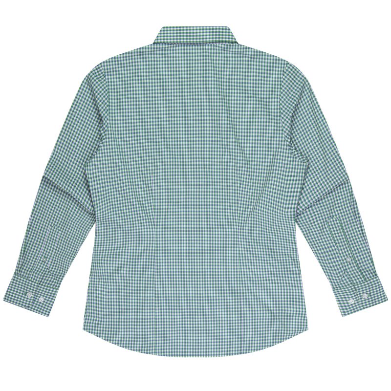 Back view of  EPSOM LADY SHIRT LONG SLEEVE - W2907L -  sold by Ideal Workwear www.Idealworkwear.com.au