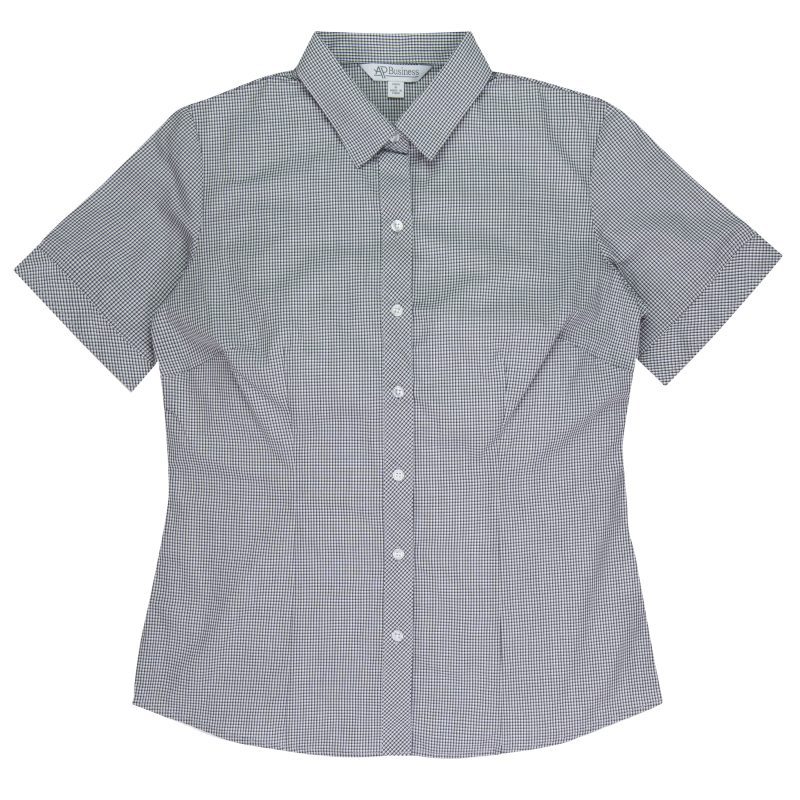 Front View of TOORAK LADY SHIRT SHORT SLEEVE - W2901S -  sold by Ideal Workwear www.Idealworkwear.com.au