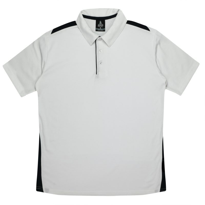 Front View of PATERSON MENS POLOS - W1305 -  sold by Ideal Workwear www.Idealworkwear.com.au