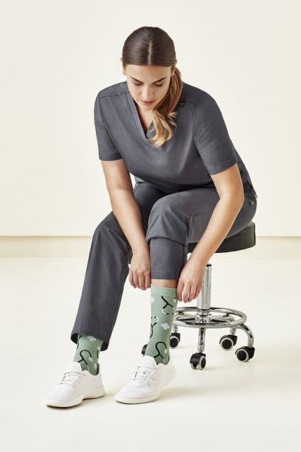 CCS149U - Unisex Happy Feet Comfort Socks - Biz Care  sold by Ideal Workwear  www.Idealworkwear.com.au
