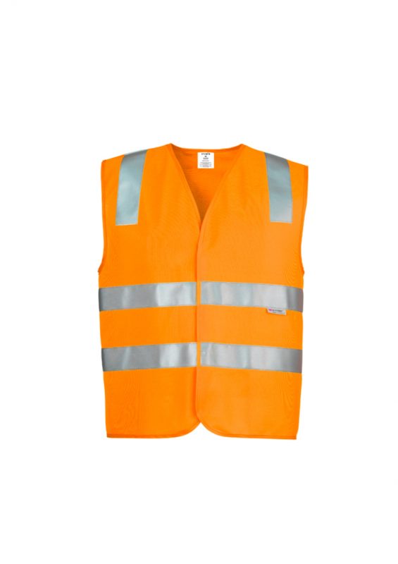 ZV999 - Unisex Hi Vis Basic Vest - Syzmik sold by Ideal Workwear  www.Idealworkwear.com.au