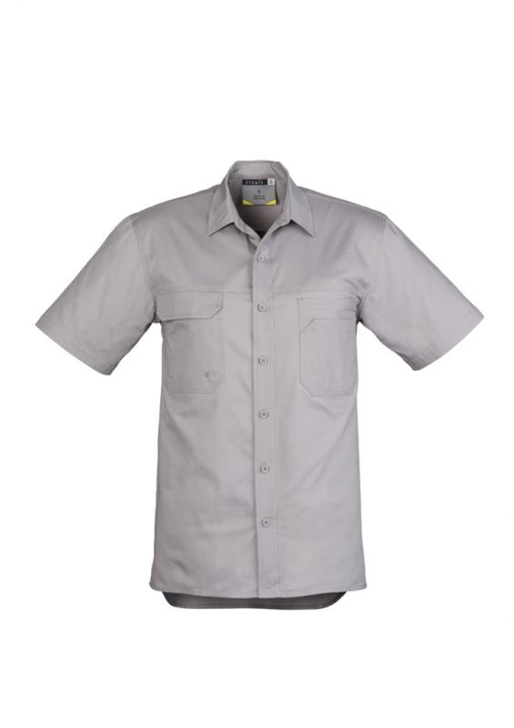 ZW120 - Mens Light Weight Tradie S/S Shirt - Syzmik sold by Ideal Workwear  www.Idealworkwear.com.au