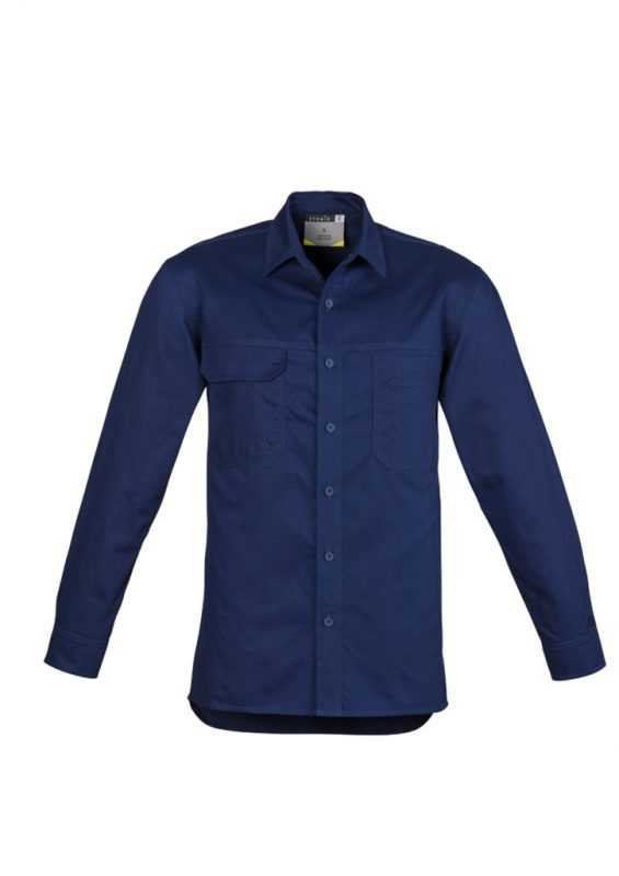 ZW121 - Mens Lightweight Tradie L/S Shirt - Syzmik sold by Ideal Workwear  www.Idealworkwear.com.au