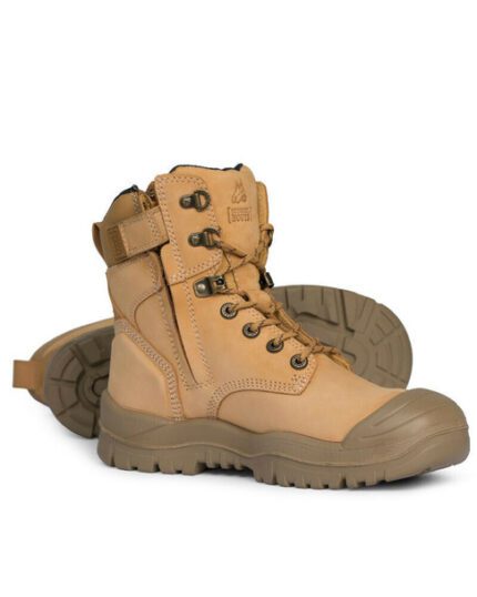Mongrel R Series  561050 Wheat High Ankle ZipSider Boot - MONGREL Ideal Workwear   Idealworkwear.com.au