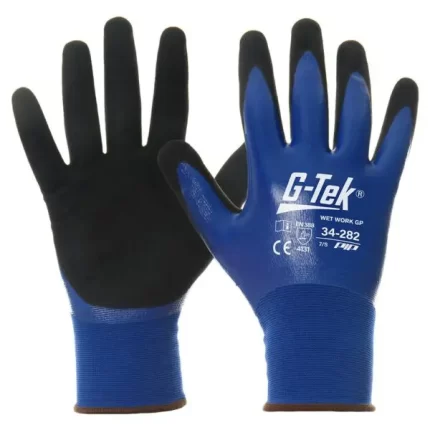 PIP 34-282 G-TEK Touch Screen Wet Work Gloves sold by Ideal Workwear at www.Idealworkwear.com.au