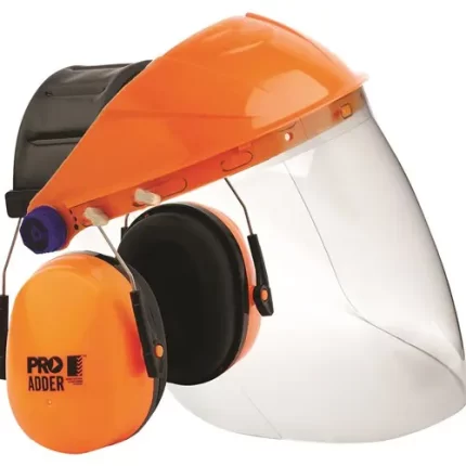 PRO CHOICE BGVCEADD STRIKER BROWGUARD + CLEAR VISOR + ADDER EARMUFF COMBO sold by Ideal Workwear at www.Idealworkwear.com.au