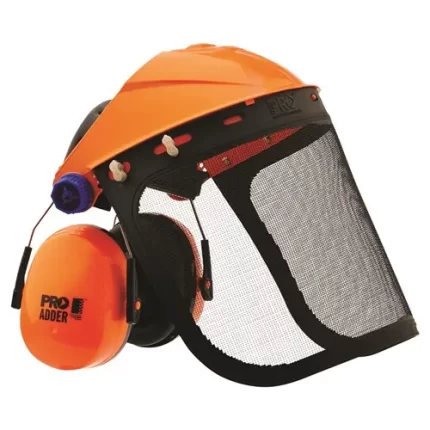 Pro Choice BGVMADD Striker Browguard + Mesh Visor + Adder Earmuff Combo sold by Ideal Workwear at www.Idealworkwear.com.au