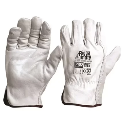 Pro Choice CGL41N Riggamate Natural Cowgrain Gloves sold by Ideal Workwear at www.Idealworkwear.com.au