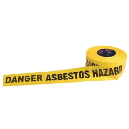PRO CHOICE DADH30075 BARRICADE TAPE  300M X 75MM DANGER ASBESTOS DUST HAZARD PRINT sold by Ideal Workwear at www.Idealworkwear.com.au