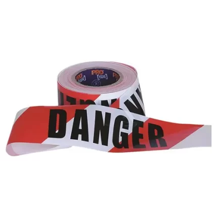 Pro Choice DT10075 Barricade Tape 100m X 75mm Danger Print sold by Ideal Workwear at www.Idealworkwear.com.au