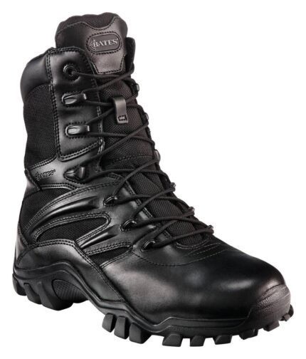 Bates Delta 8 Mens Side Zip Boot - E72010 - KingGee sold by Ideal Workwear www.kingworkwear.com.au